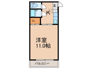 エトランゼ宮本Ⅴの物件間取画像